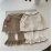 Baby Clothing Set 2023 Autumn Infant Shell Knitted Split Suit Contrast Cardigan+ Bell Bottoms Casual Girl's Two-piece Suit