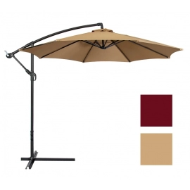 2/2.7/3m Garden Umbrella Cover Waterproof Beach Canopy Outdoor Garden UV Protection Parasol Sunshade Umbrella Replacement Cover