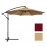 2/2.7/3m Garden Umbrella Cover Waterproof Beach Canopy Outdoor Garden UV Protection Parasol Sunshade Umbrella Replacement Cover