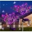 1pc Solar Garden Light Phalaenopsis Flower Light LED Orchids Yard Decorative Lamp Outdoor Garden Lawn Pathway Patio Decoration
