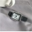 Retro Watches Classic Casual Quartz Dial Leather Strap Band Rectangle Clock Fashionable Wrist Watches for Women Gift Wrist Watch